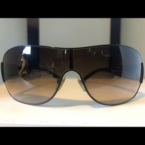 Versace Unisex Brown-gradient Sunglasses